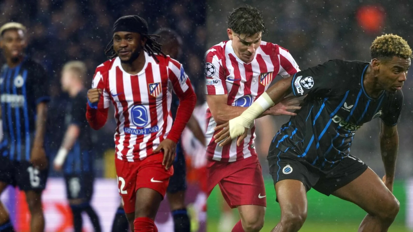 Lookman Shines on Champions League Debut as Atletico Madrid Hold Club Brugge in Thriller