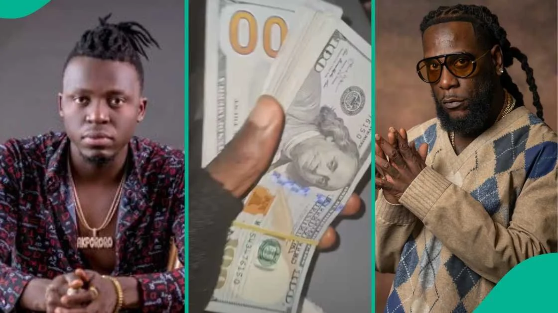 Akpororo Overjoyed as Burna Boy Gifts Him $15,000, Fans Applaud Show of Brotherhood