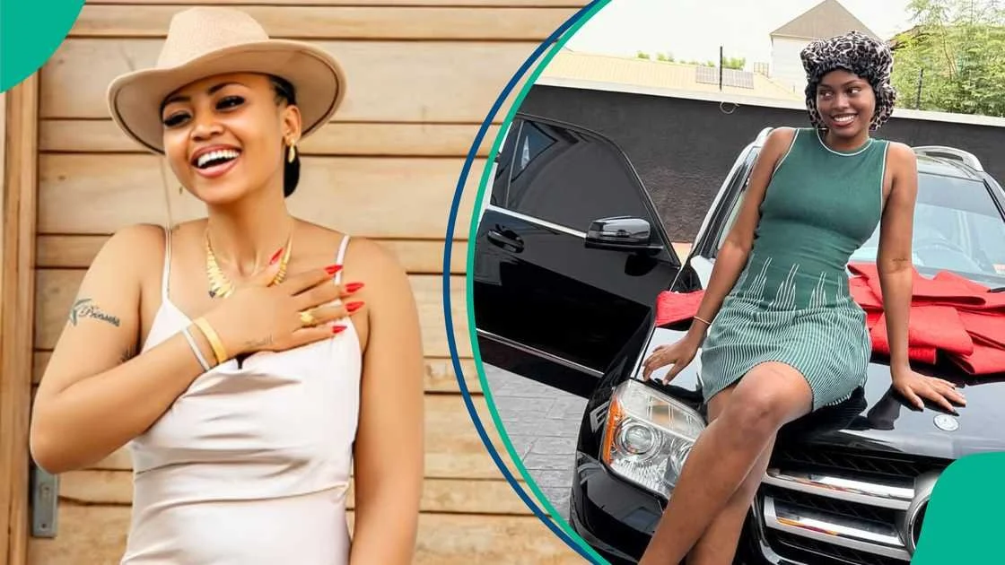 Regina Daniels Gifts Sister Brand-New Mercedes-Benz in Heartwarming Birthday Surprise