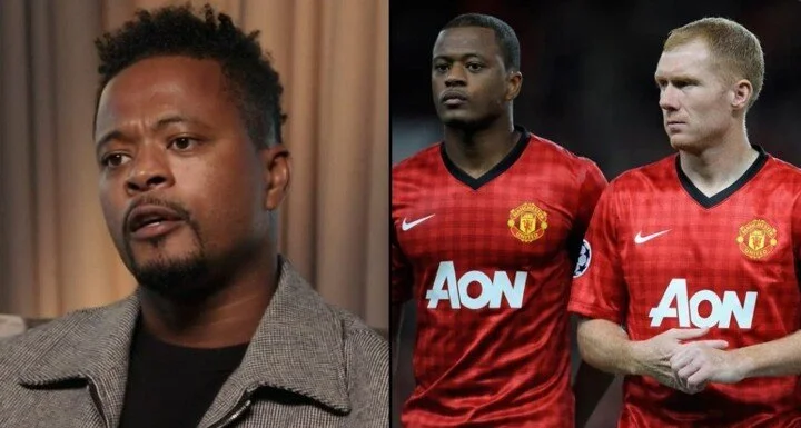 Evra Defends Michael Carrick, Slams Scholes, Neville and Keane Over Criticism