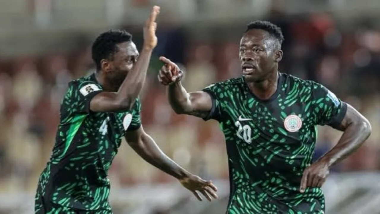  Super Eagles Edge Iran national football team 2-1 in Antalya Friendly as Moses Simon, Akor Adams Shine