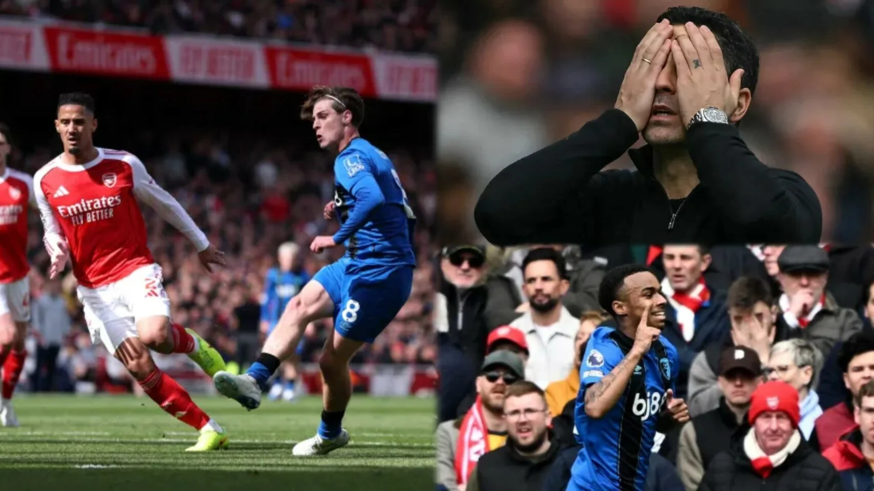 Arsenal Stumble at Home as Bournemouth Deal Blow to Title Charge
