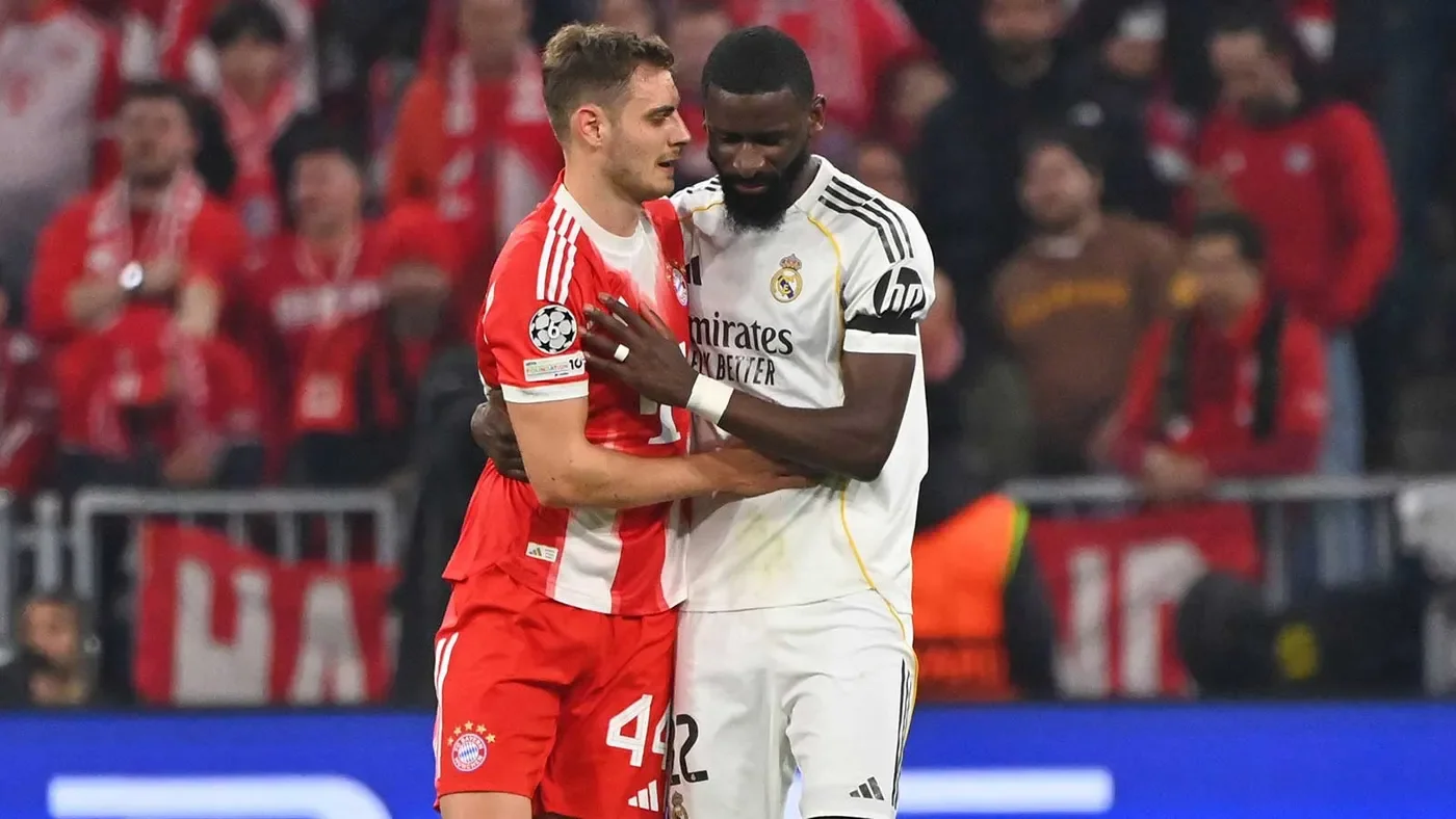 Bayern’s Josip Stanišić Accuses Antonio Rüdiger of Insult After Heated Champions League Clash