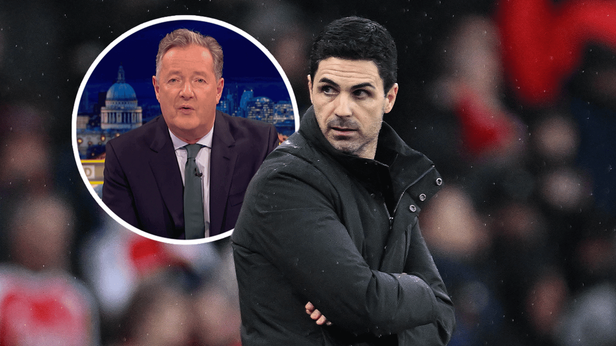 Piers Morgan Slams Arteta After Eze Substitution in Arsenal’s Defeat to Man City