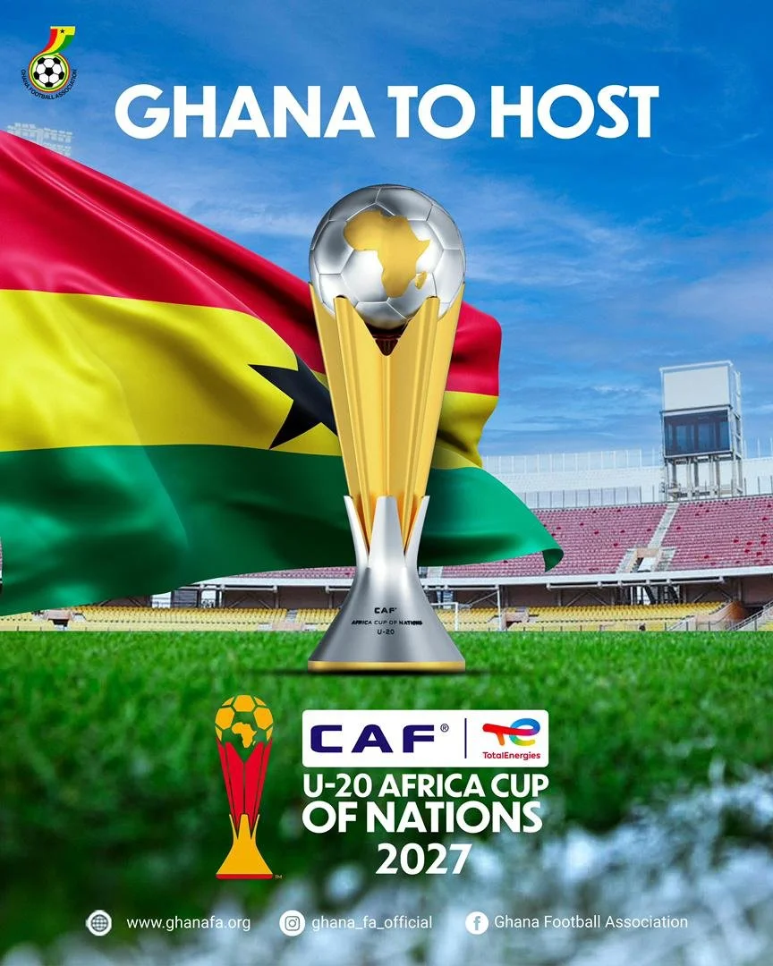 Ghana to Host 2027 Africa U-20 Cup of Nations as African Youth Football Returns to Familiar Ground