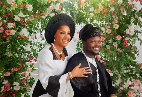  Seun Osigbesan Celebrated by Husband for Carrying Family Financially for 7 Years During Hard Times