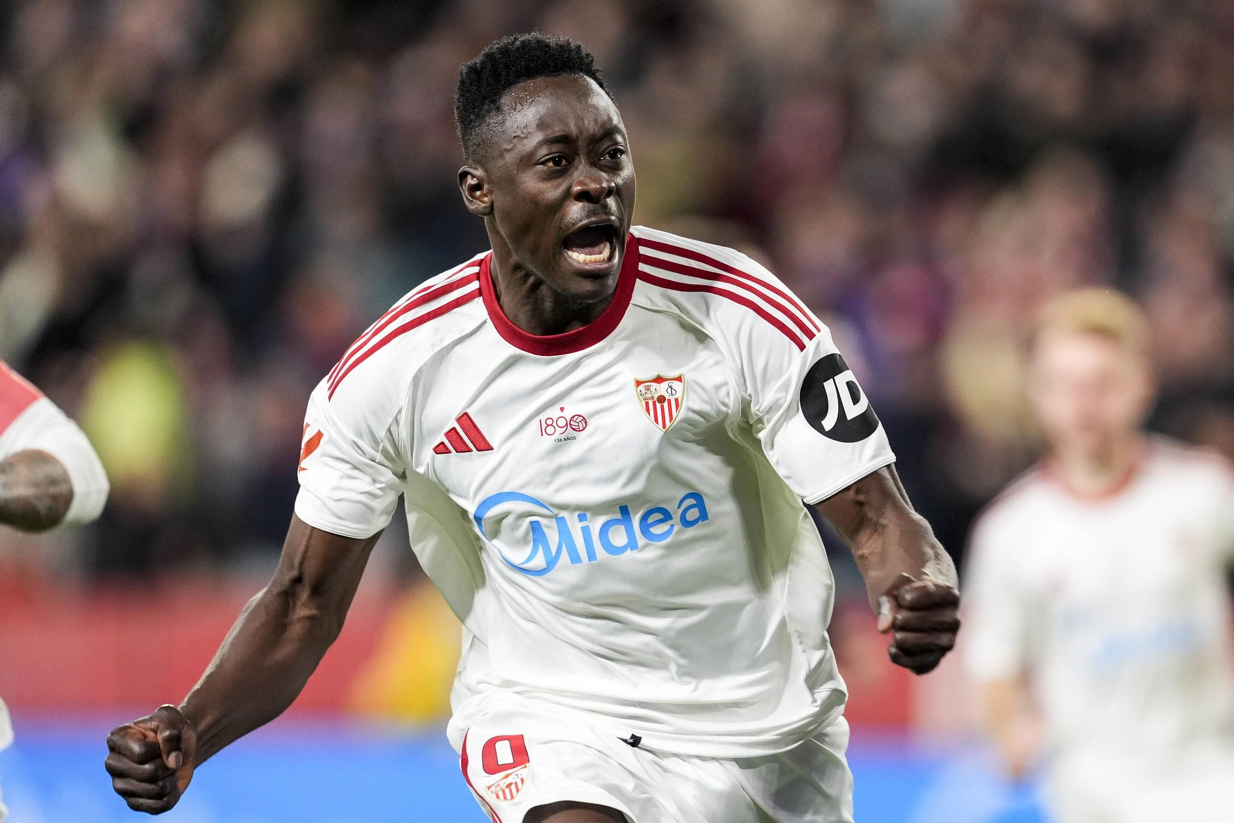 Akor Adams Strikes Late Winner as Sevilla Complete Dramatic Comeback Against Espanyol