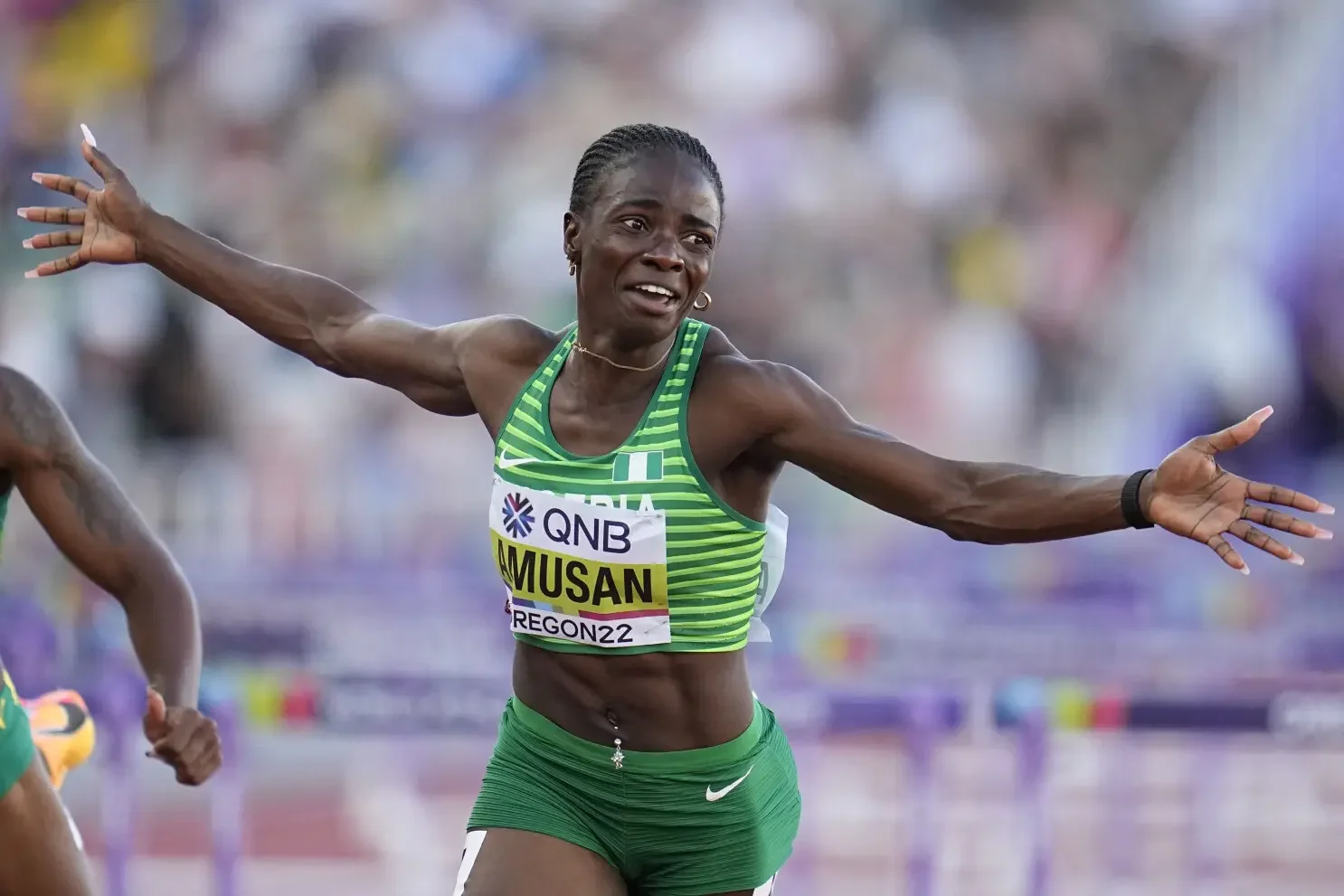 Tobi Amusan Targets More Glory After Historic Third African Title in Accra