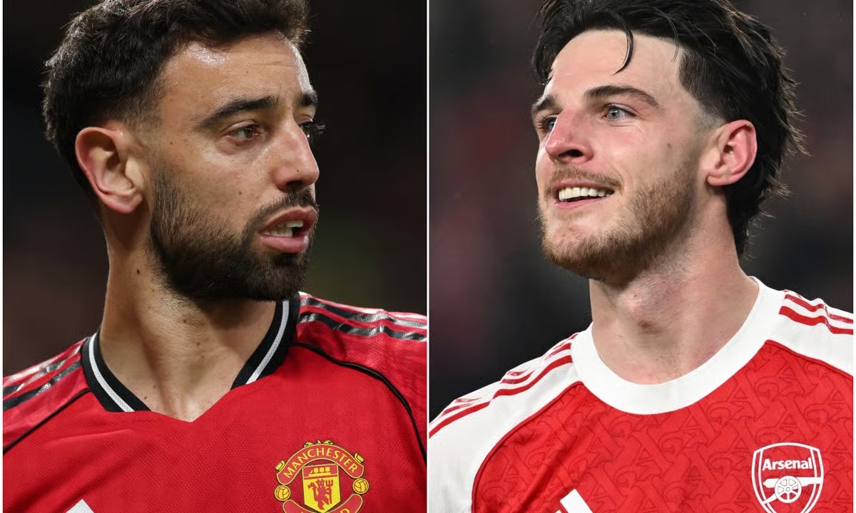 Bruno Fernandes Reveals He Was ‘Sad’ to See Declan Rice Join Arsenal Instead of Manchester United