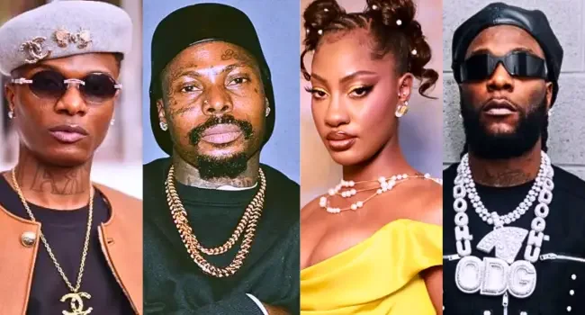 Wizkid, Burna Boy, Asake and Tems Earn Major Nominations at 2026 BET Awards