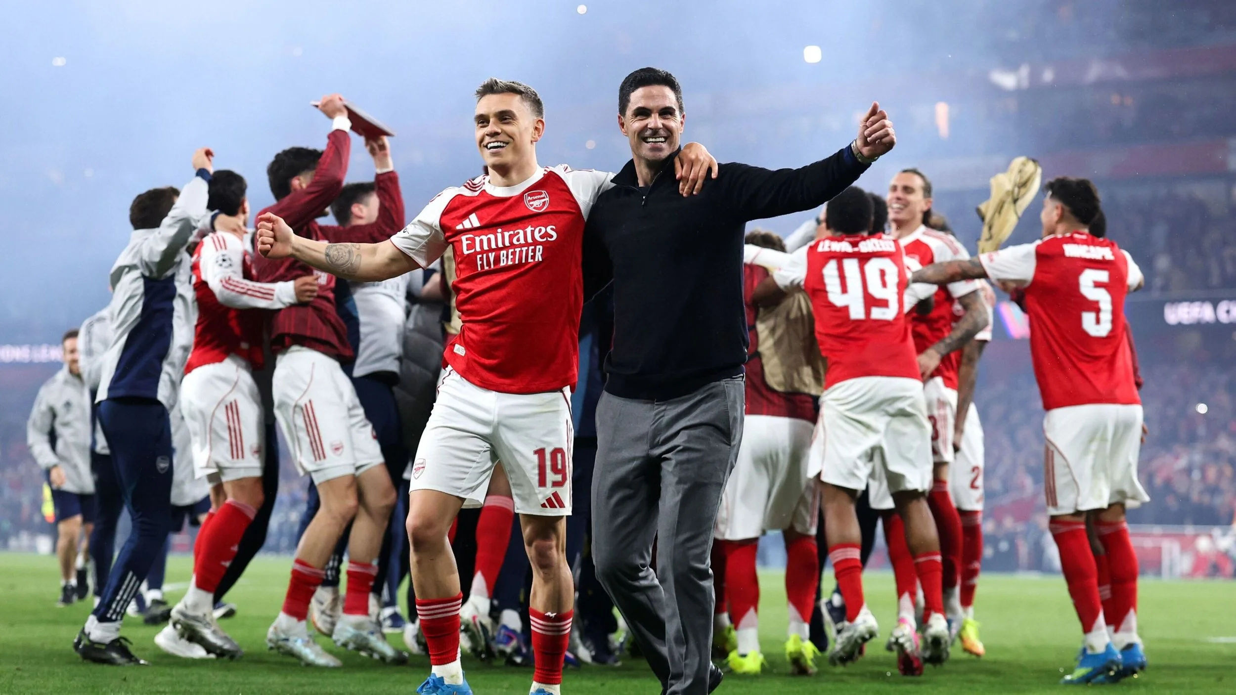 The Impeccables! Arsenal Crowned Champions As Pep’s Man City Era Ends in Final-Day Meltdown