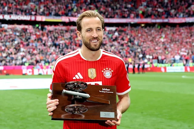 Harry Kane Wins European Golden Boot Again After Remarkable Bayern Munich Season