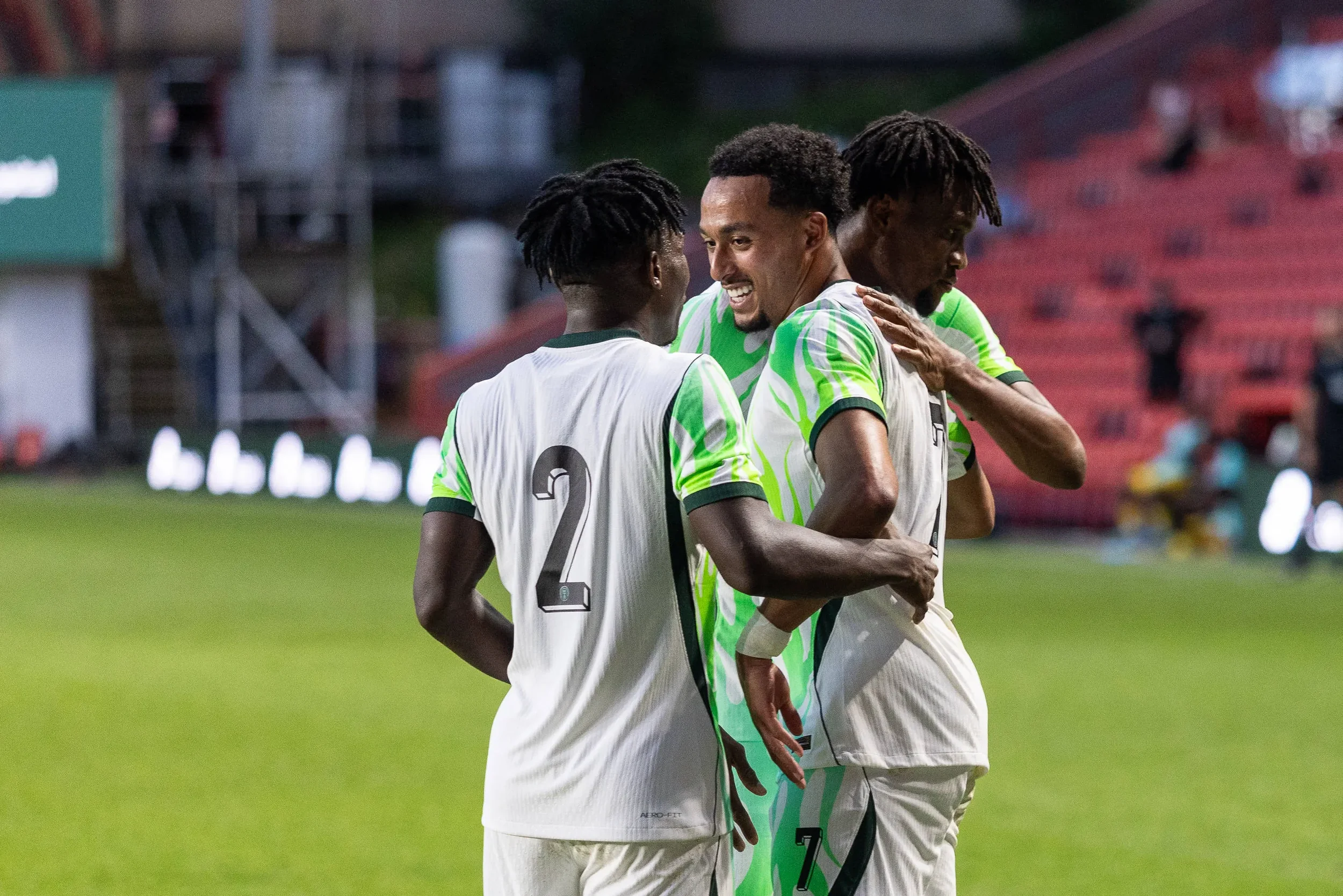 Femi Azeez Makes Super Eagles History With Stunning Debut Brace Against Zimbabwe