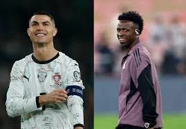 Vinicius Jr Tips Cristiano Ronaldo’s Portugal as World Cup Favourites
