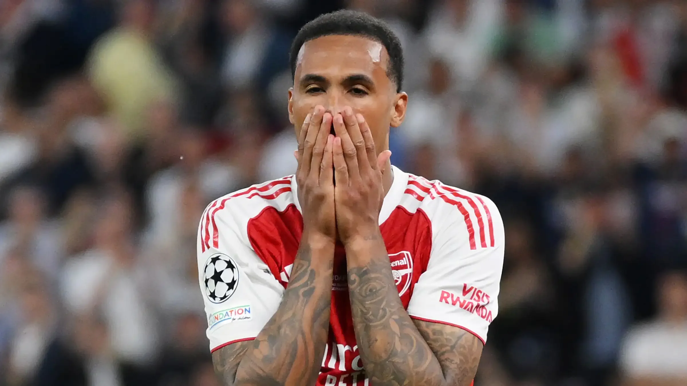 Declan Rice Backs Eze and Gabriel After Arsenal’s Heartbreaking Champions League Final Defeat