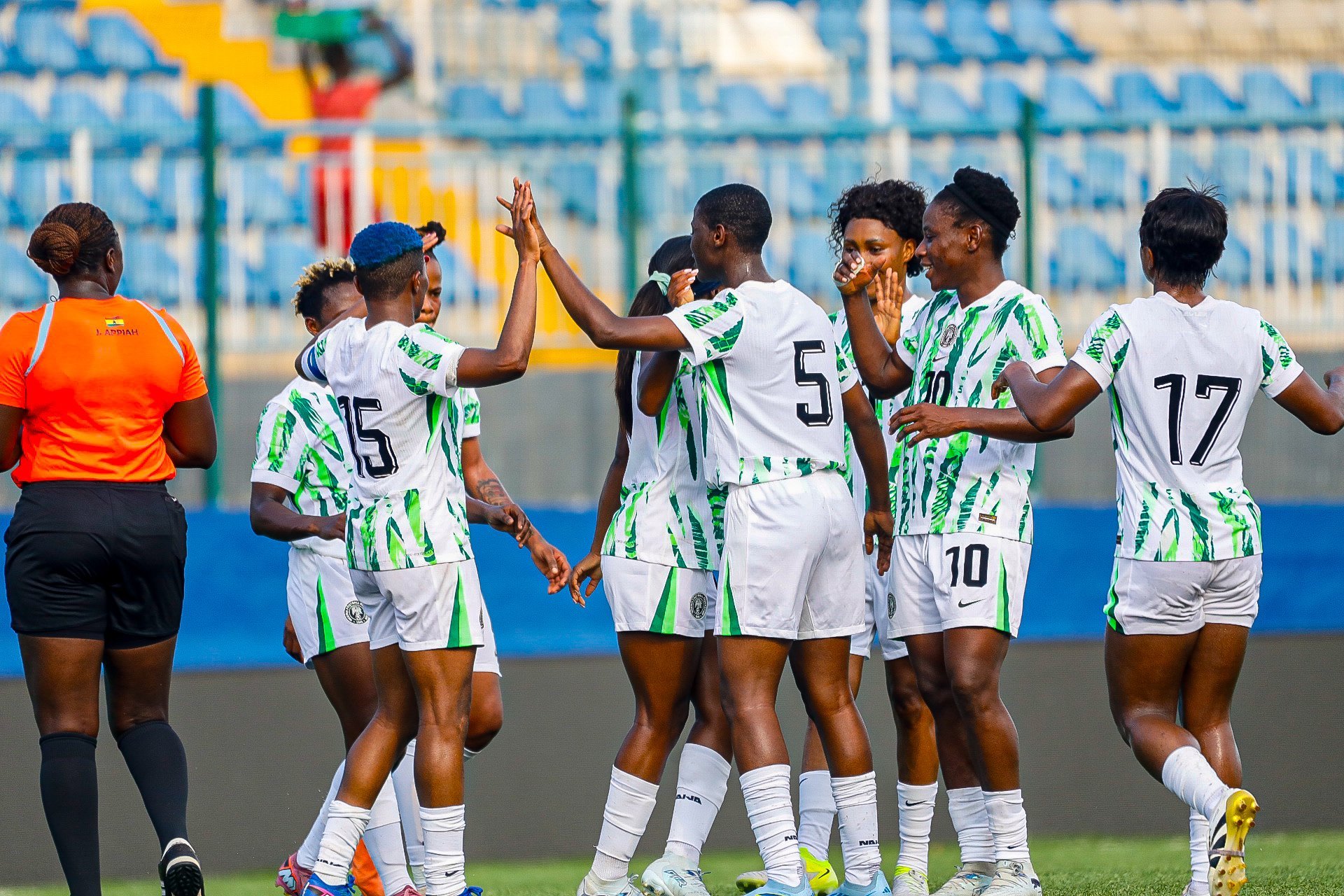 Oshoala, Payne Shine as Super Falcons Defeat Senegal 2-1 in Ikenne Friendly