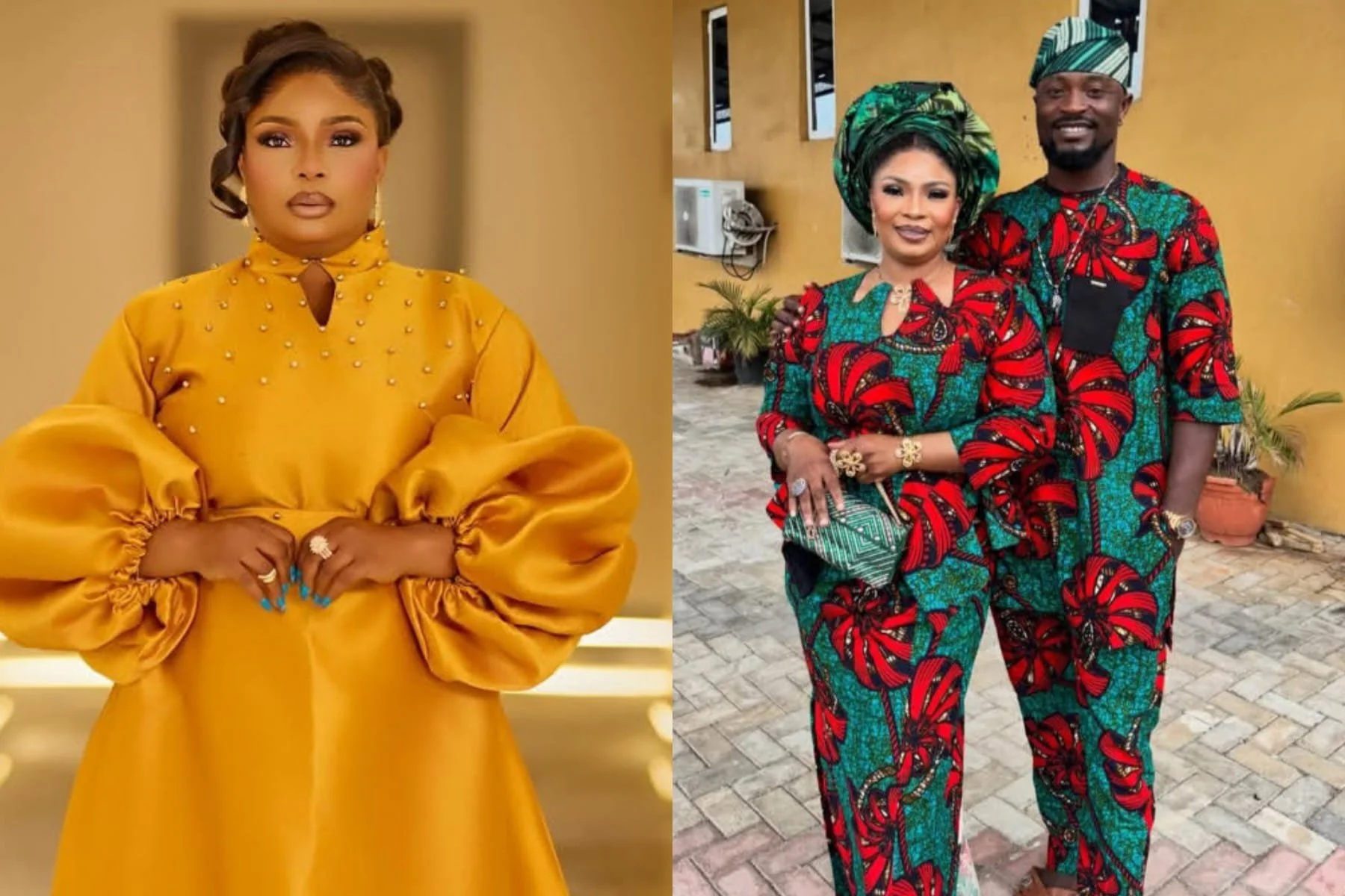 Laide Bakare and Odobodo Motolani Spark Fresh Relationship Rumours with Matching Outfits