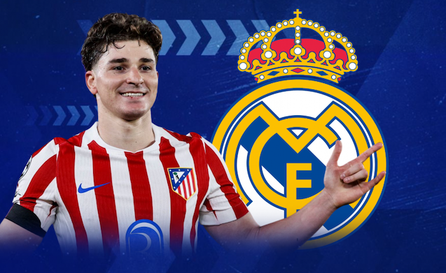 Atletico Madrid Reject Real Madrid’s €150m Bid for Julian Alvarez
