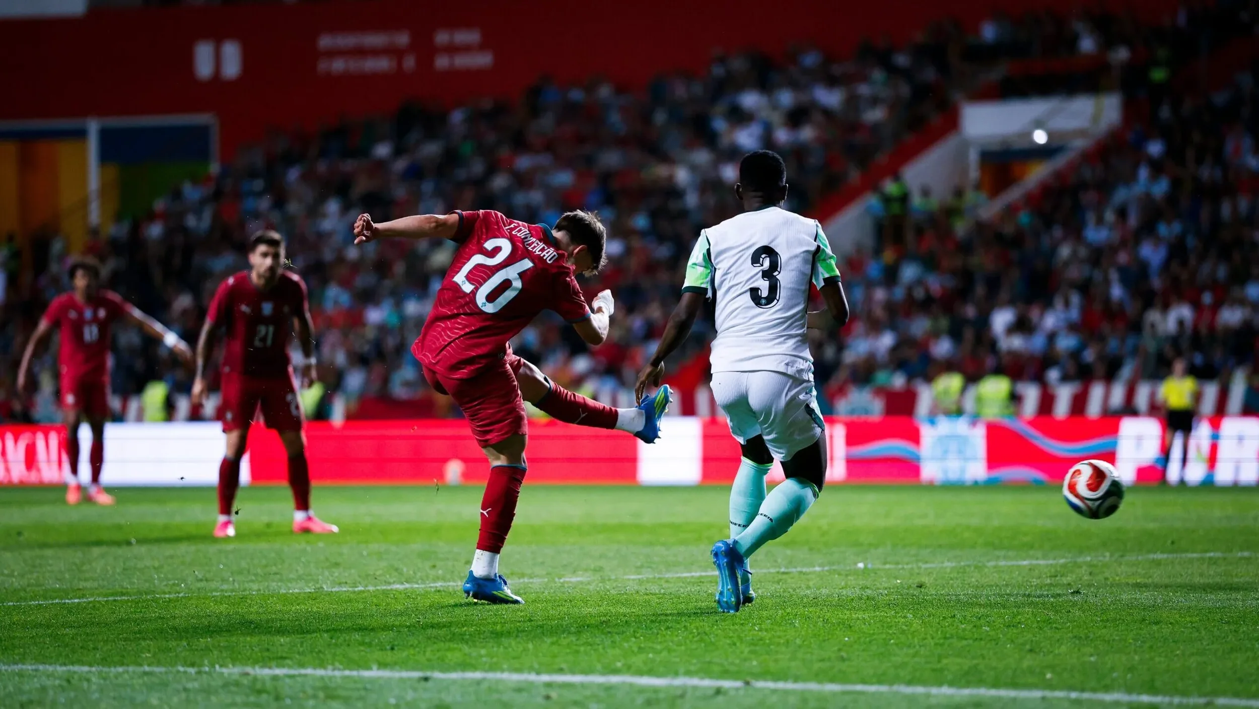 Portugal Edge Super Eagles 2-1 in Entertaining Friendly as Conceição Strikes Late Winner