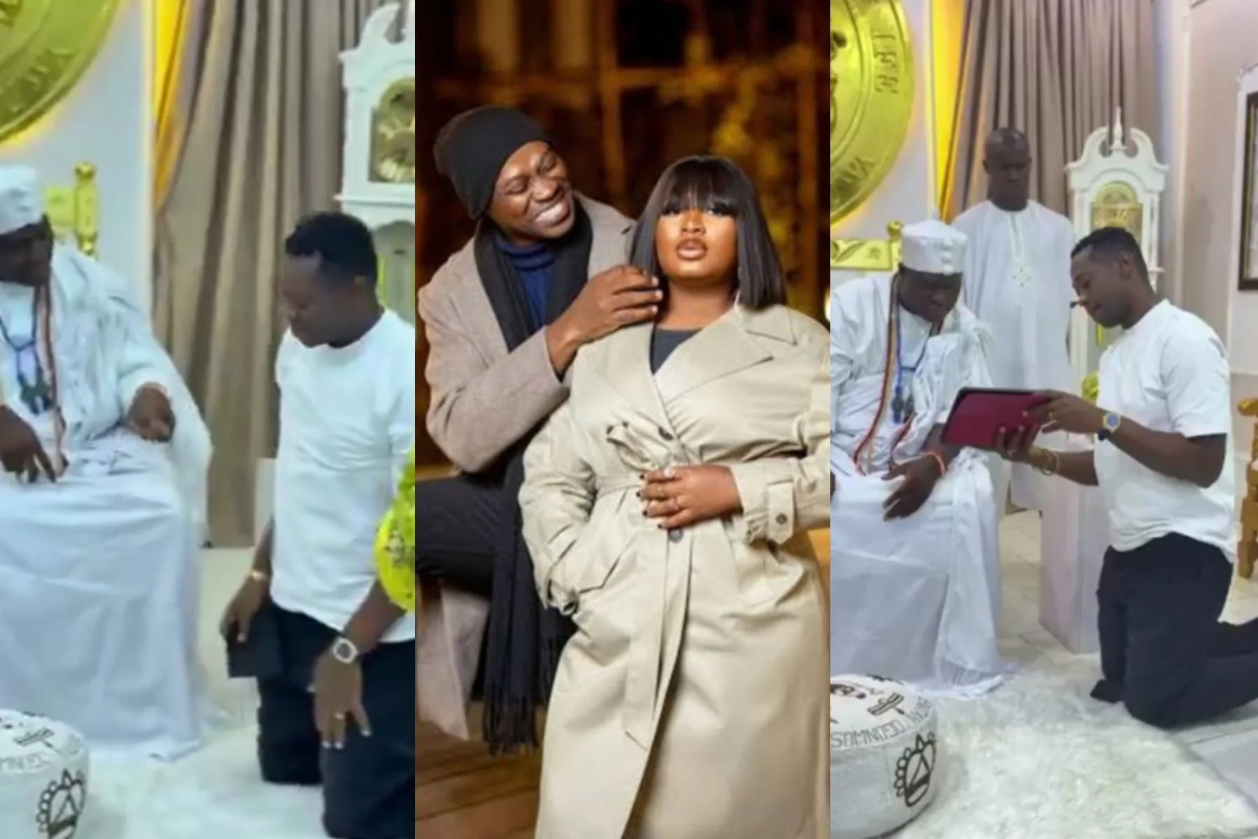 Lateef Adedimeji Clears the Air After Ooni Visit Backlash: ‘I Didn’t Intentionally Leave My Wife Behind’