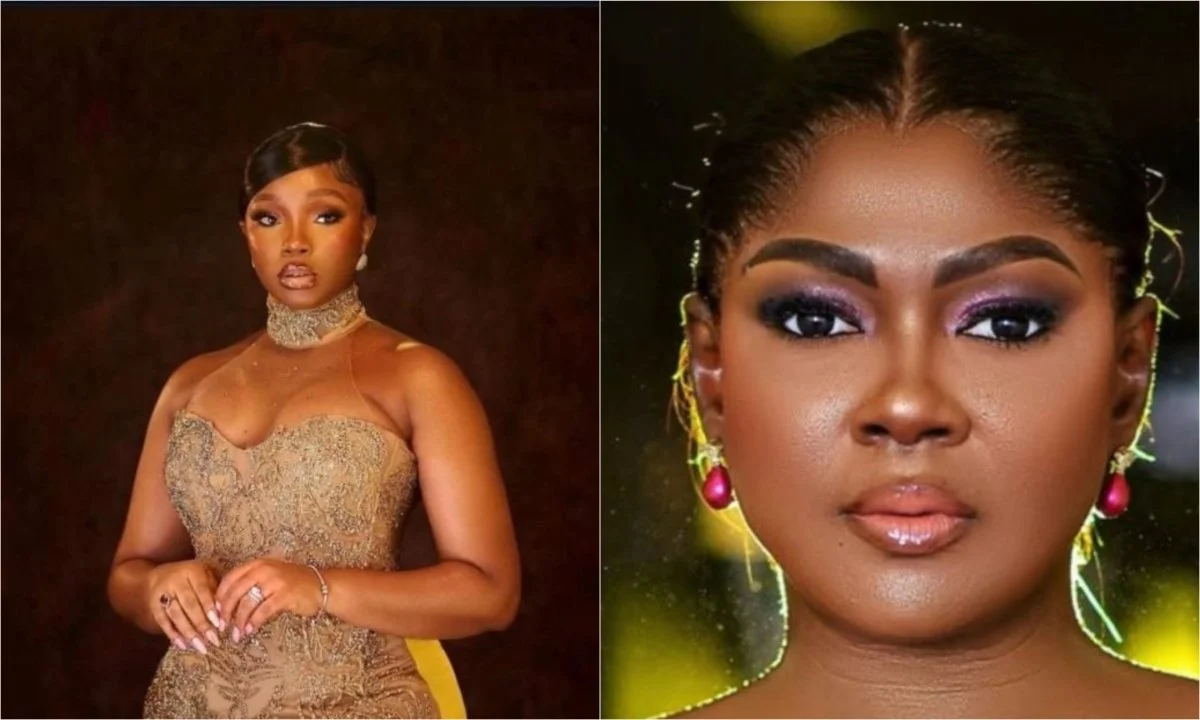 Bambam, Susan Peters Raise Alarm Over Stolen Phones at Alex Ekubo’s Service of Songs