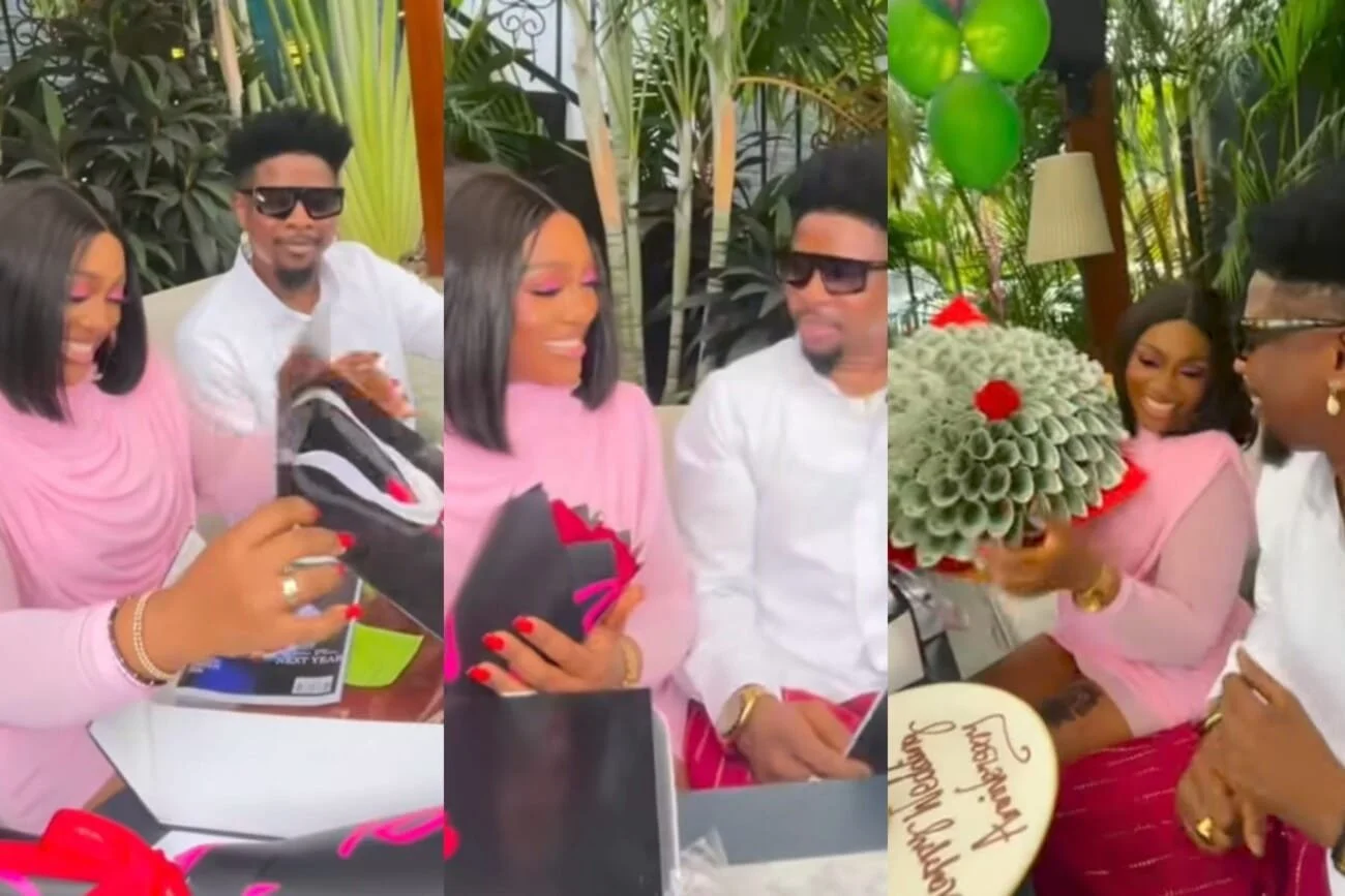 Rotimi Salami Melts Wife’s Heart With Romantic Anniversary Surprise