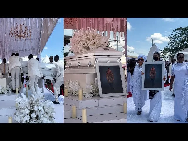 Nollywood Actor Alexx Ekubo Laid to Rest in Abia Amid Tears and Emotional Tributes