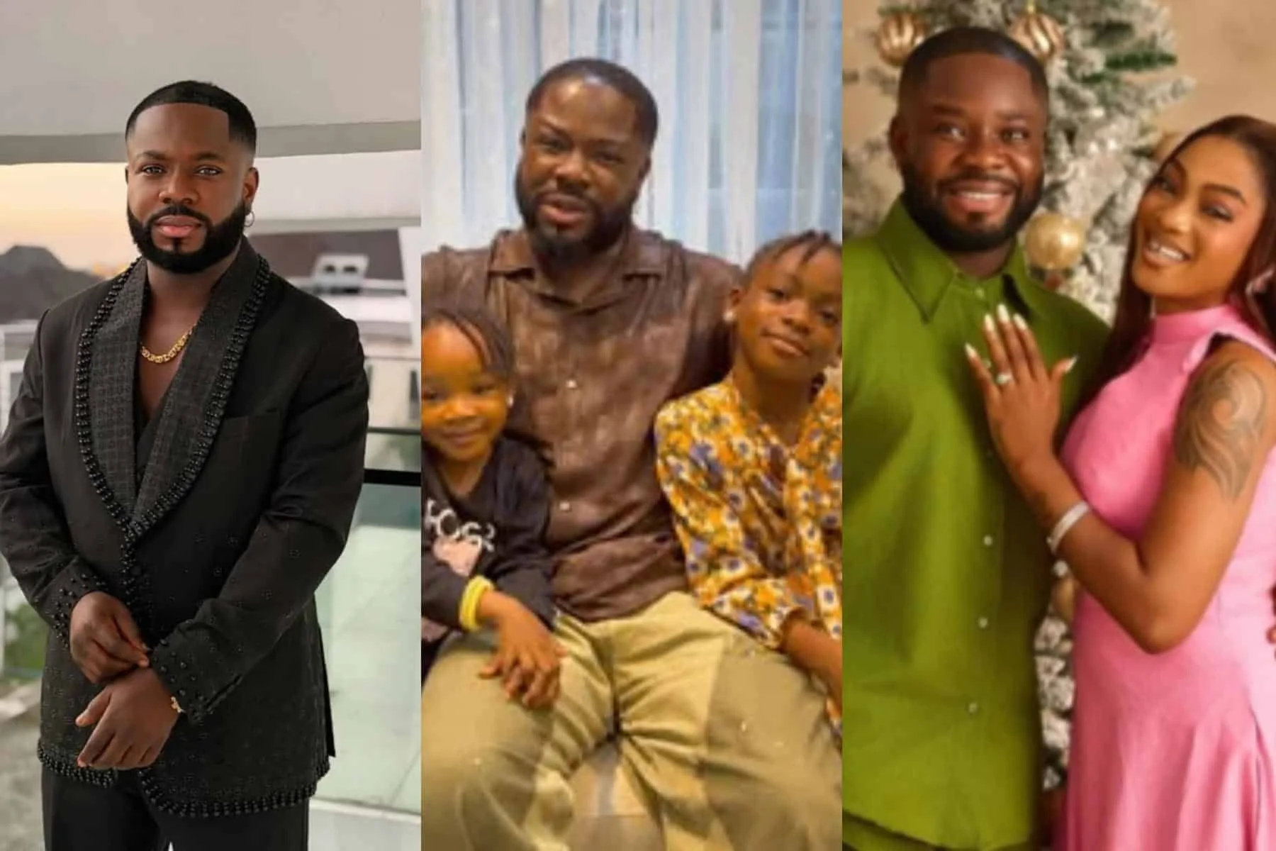 Actor Ibrahim Yekini Emotional as Wife and Children Celebrate Him on Father’s Day