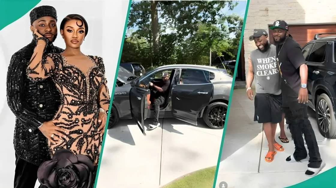 Davido Gifts Chioma’s PA Luxury Maserati, Continues Reputation for Rewarding His Team