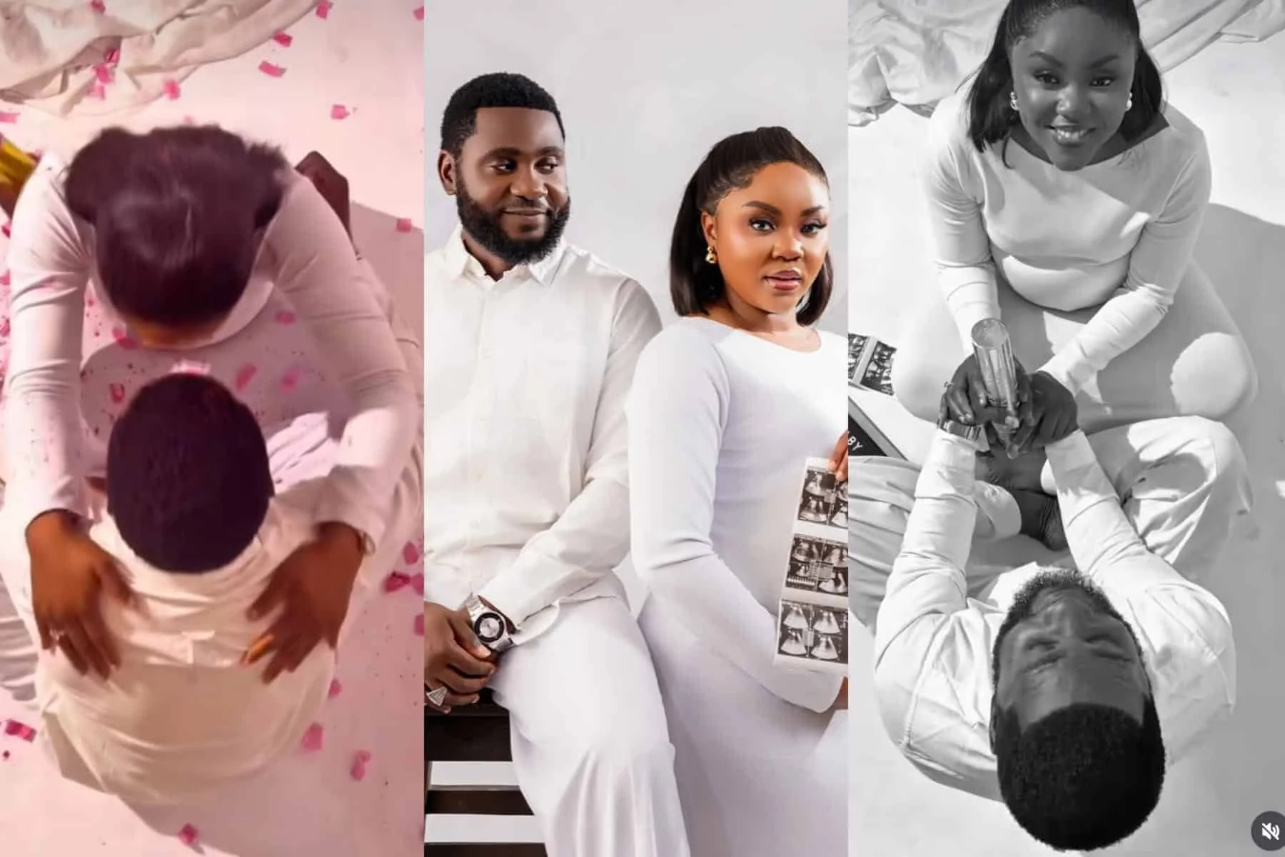 Jide Awobona And Oyindamola Sanni Reveal Baby’s Gender As They Expect First Child Together