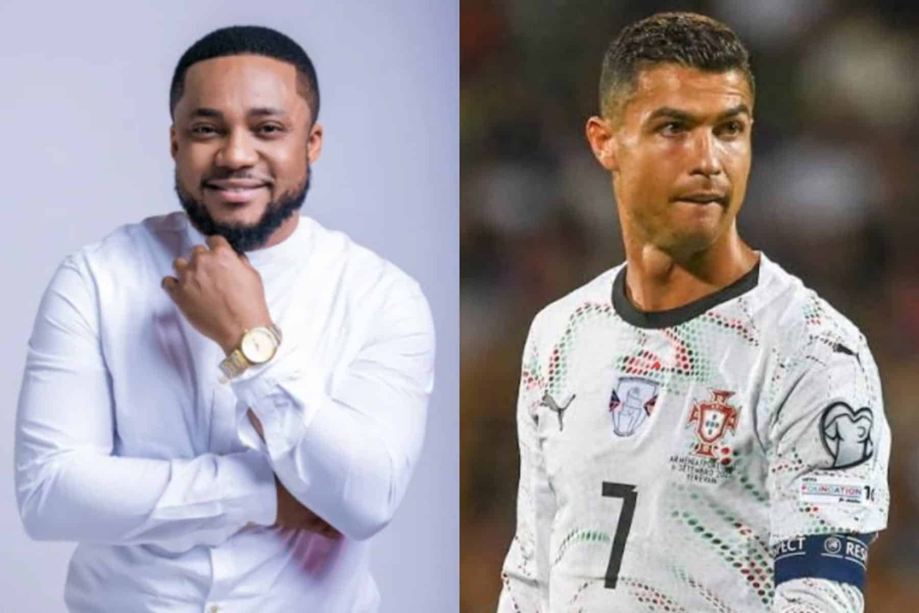 Tim Godfrey Pays Emotional Tribute to Cristiano Ronaldo After International Retirement