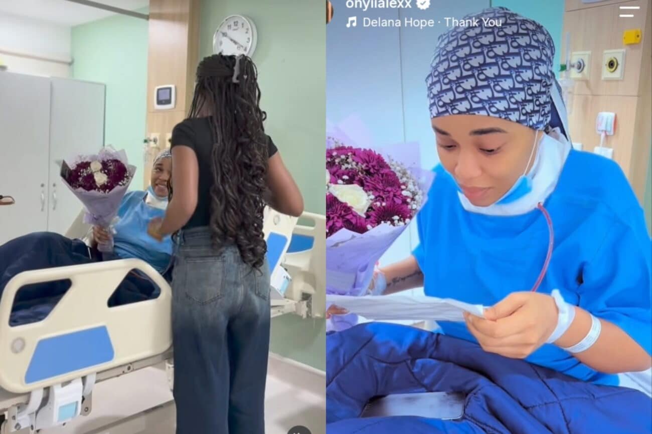 Onyi Alex Gives Thanks to God After Successful Surgery, Shares Emotional Recovery Journey