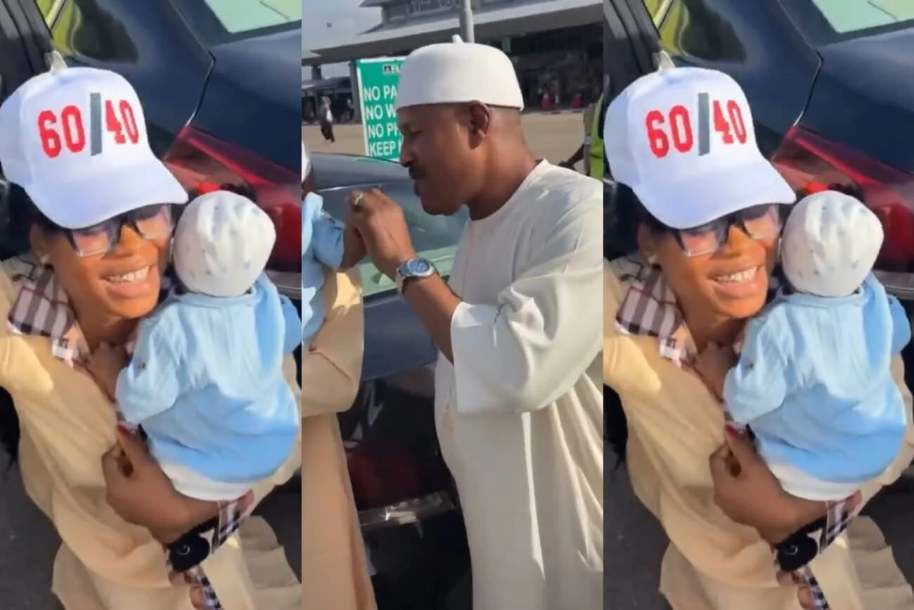  Portable Wins Praise for Respectful Gesture During Airport Meeting With Saidi Balogun