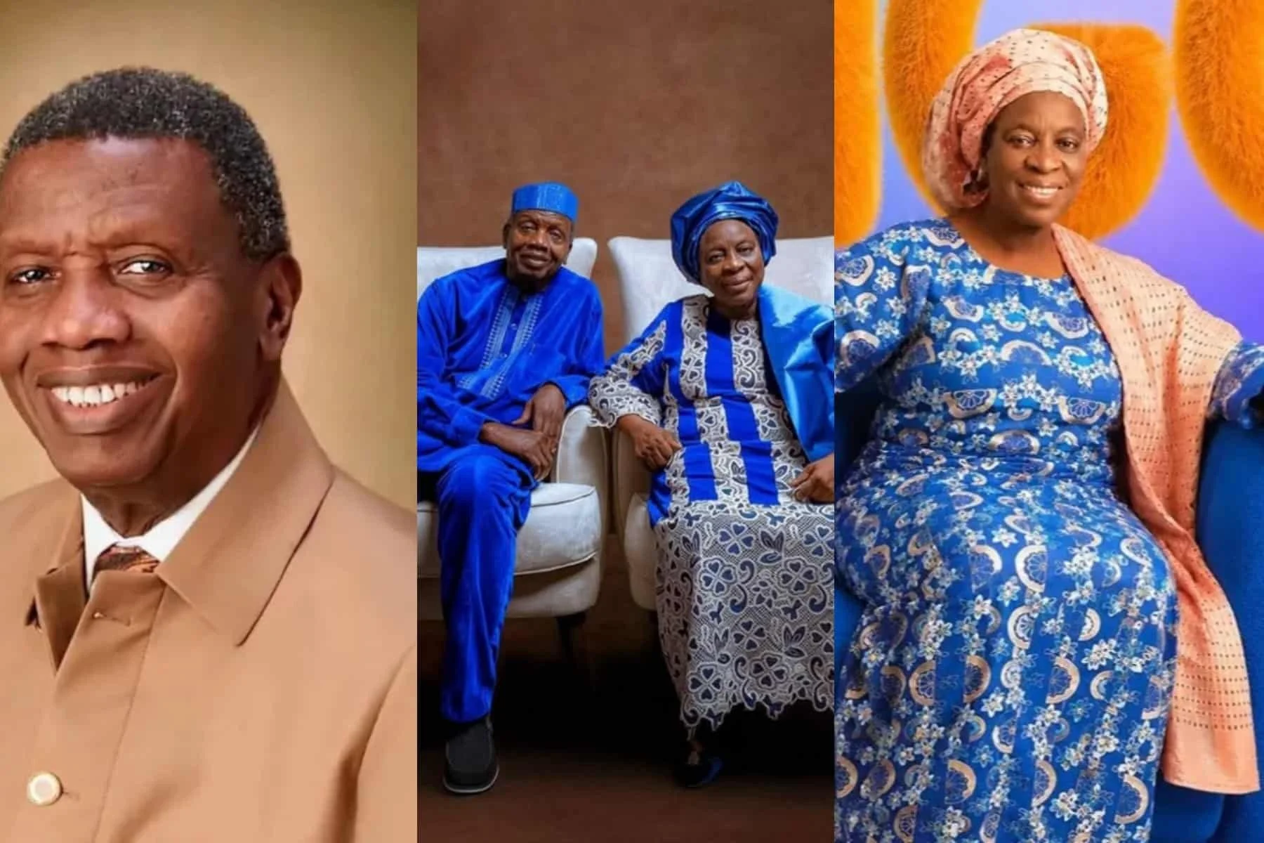Pastor Adeboye Pens Emotional Tribute to Wife Folu on Her 78th Birthday