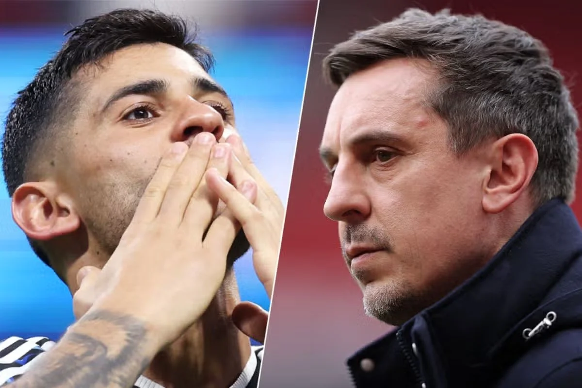 Argentina Duo Romero, Martinez Hit Back at Gary Neville After World Cup Win Over England