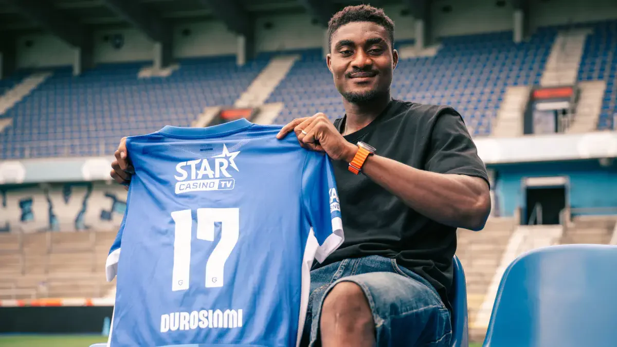 Rafiu Durosinmi Completes Move to Belgian Giants KRC Genk