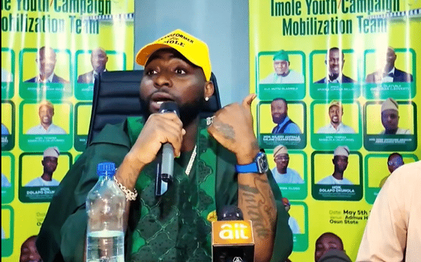Davido Urges Imo Governor to Guarantee Peaceful Osun Election, Calls for Fairness Ahead of Poll
