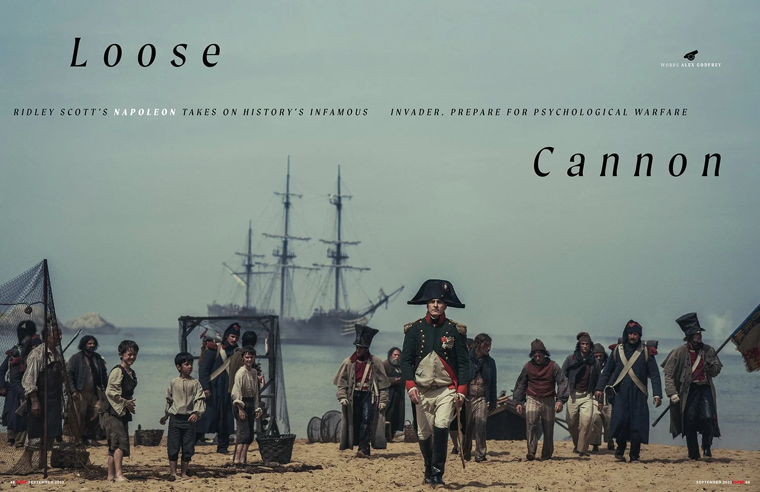  NAPOLEON - EMPIRE EXCLUSIVE IMAGE My latest still photograph featuring Joaquin Phoenix and Vanessa Kirby, stars of Ridley Scott's historical epic “Napoleon”.   Read more in Empire's world-exclusive new issue – with brand new interviews, never-before