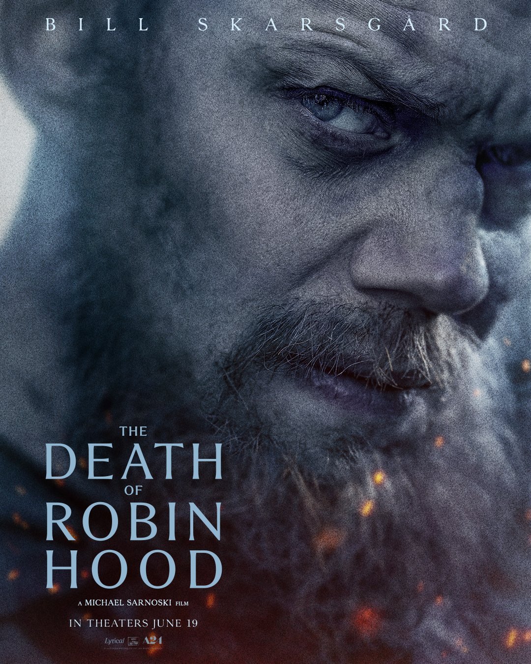   New Character Posters Unveiled for Michael Sarnoski’s The Death of Robin Hood   Fresh key art character posters have been released for  The Death of Robin Hood , directed by Michael Sarnoski.  Photography by Aidan Monaghan  Featuring:  Hugh Jackman