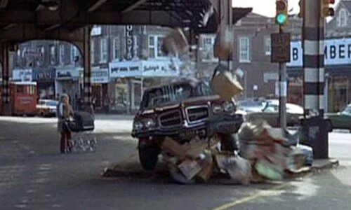 The film’s signature car chase