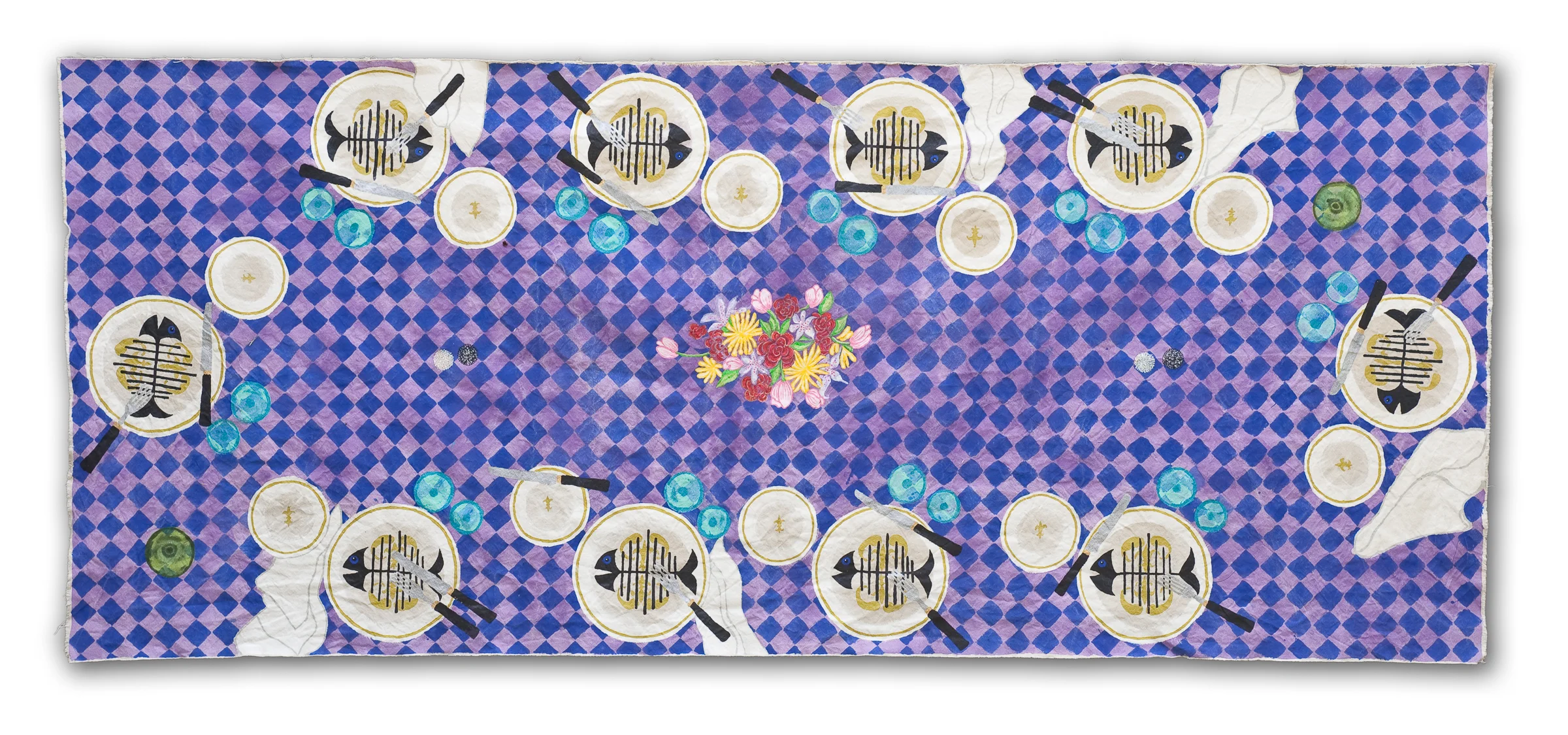 Fish Place Settings Cloth