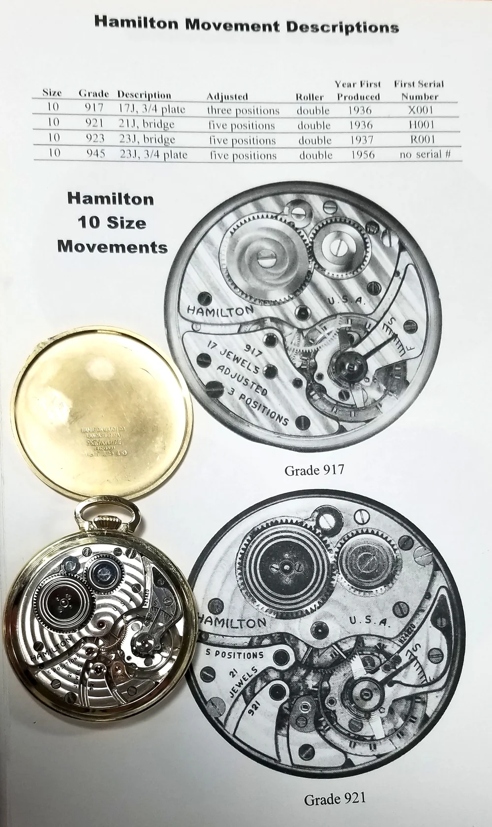 hamilton 917 pocket watch
