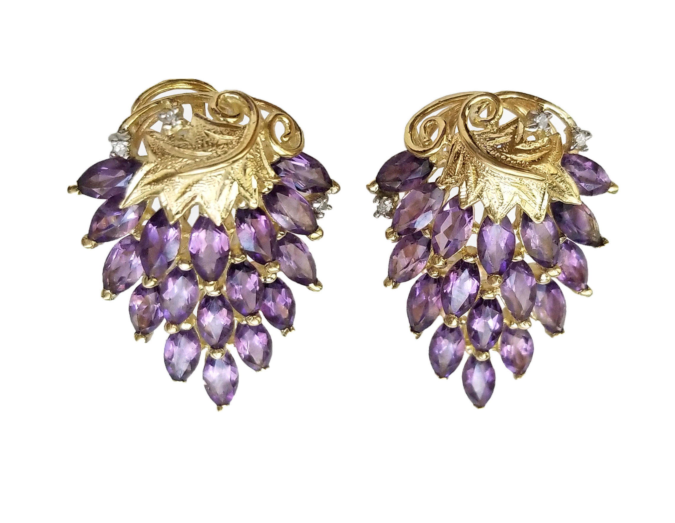 Grape Earrings Gold Store  partnerserviziit 1694358213