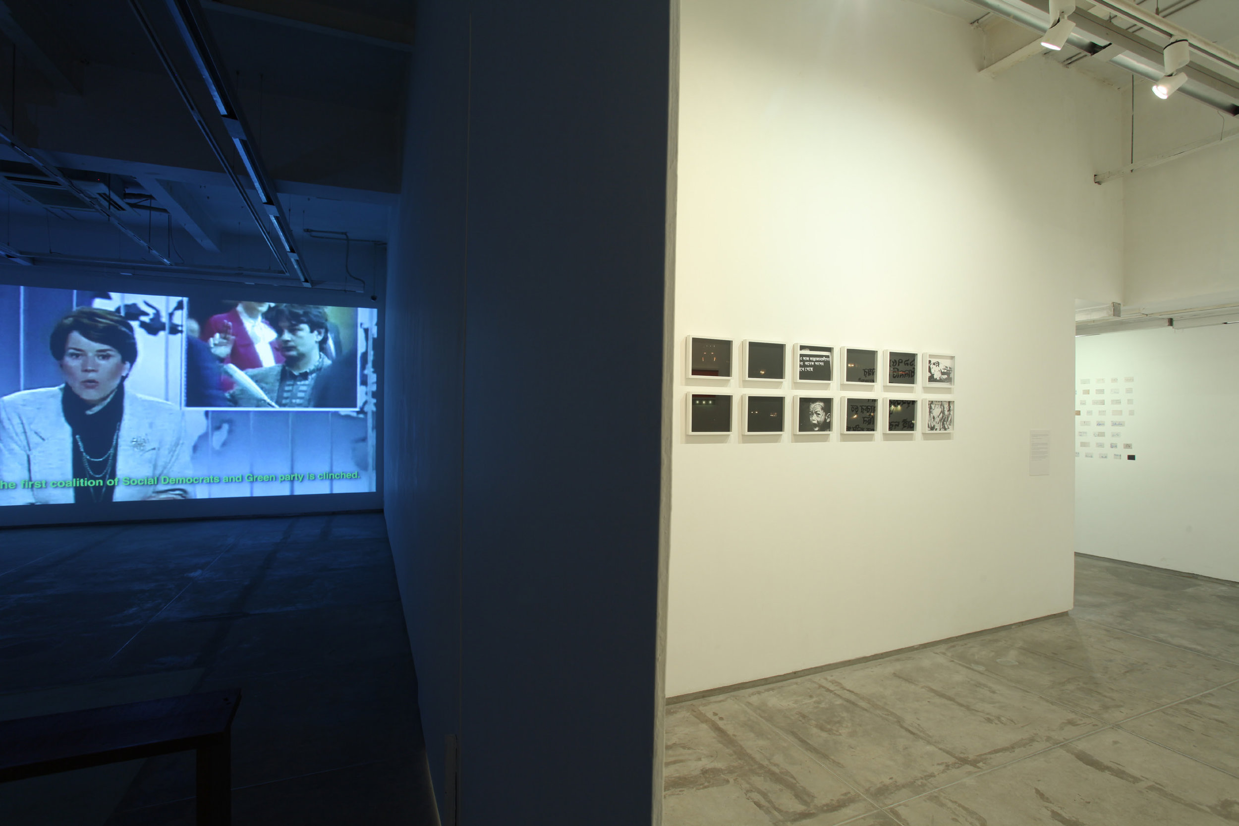  Installation view, Experimenter, Kolkata. 