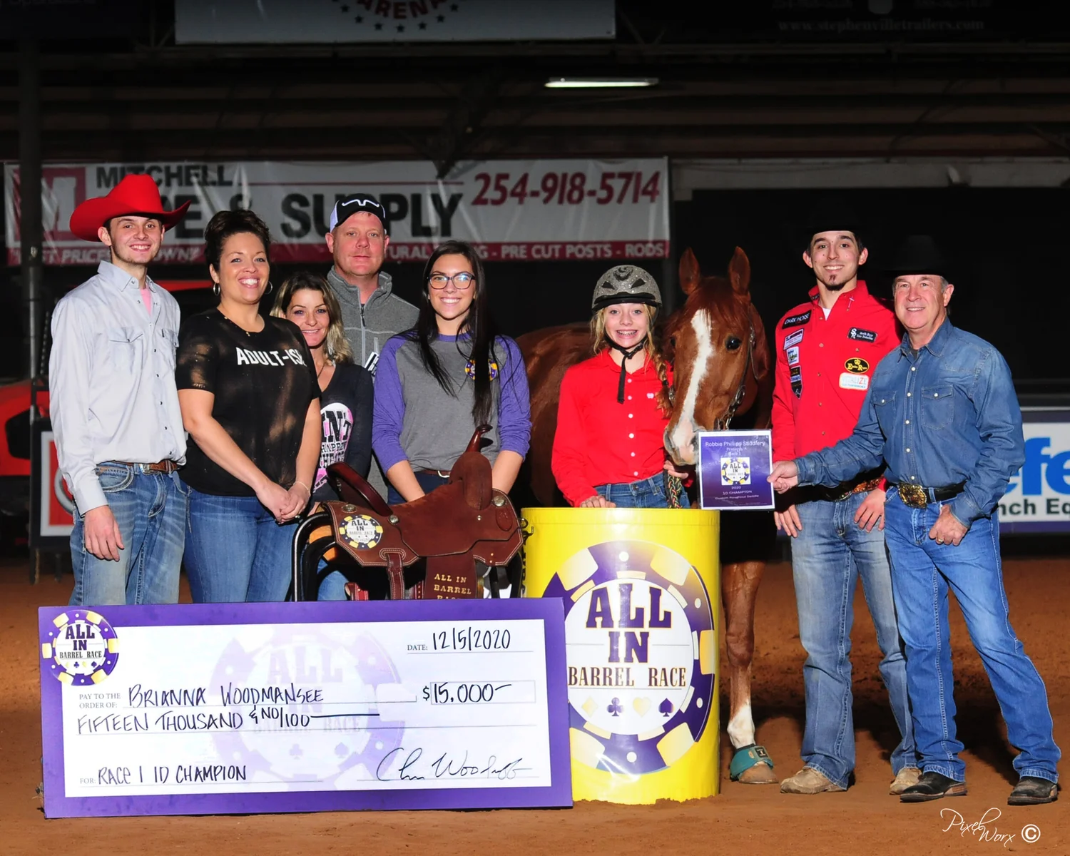 Race One — ALL IN Barrel Race