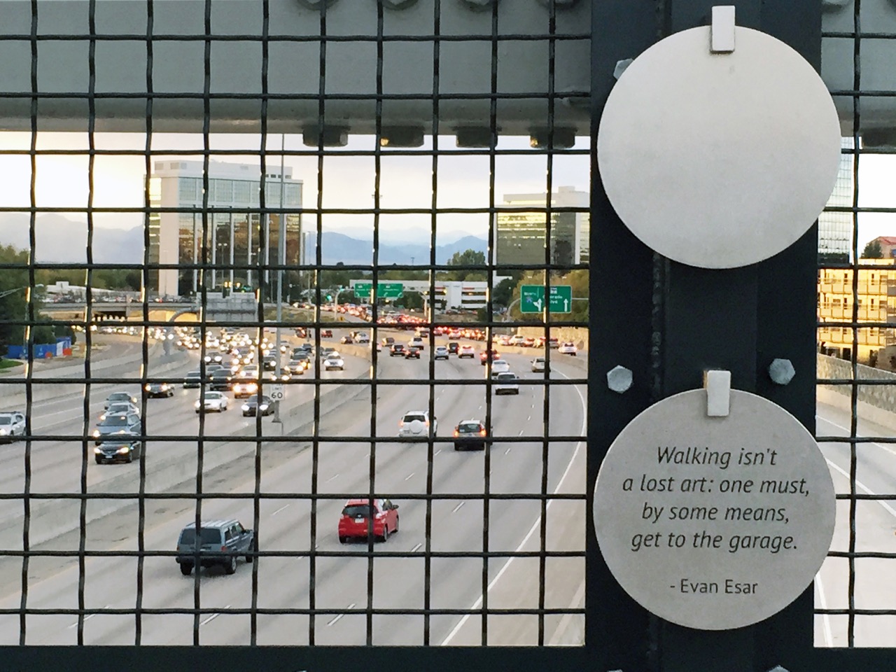 A Mindful Bridge, Interstate I25, Denver, CO