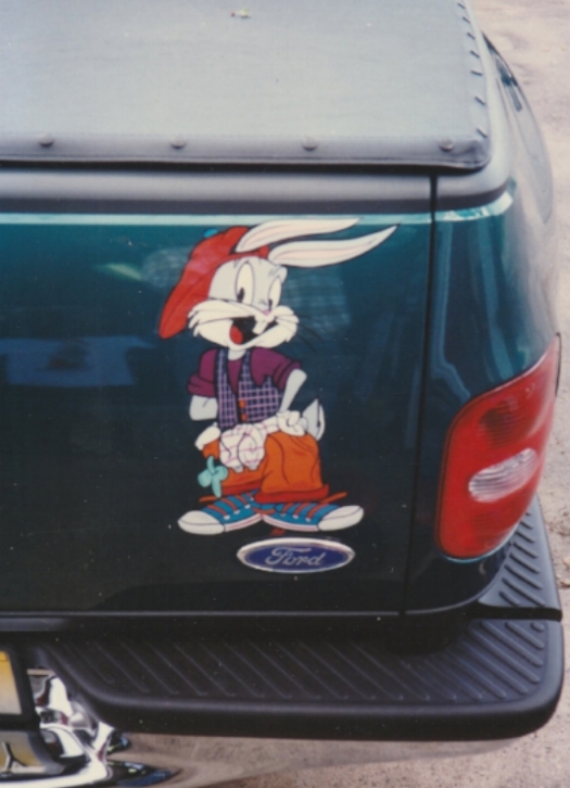 Hand painted Vehicle Cartoon Character