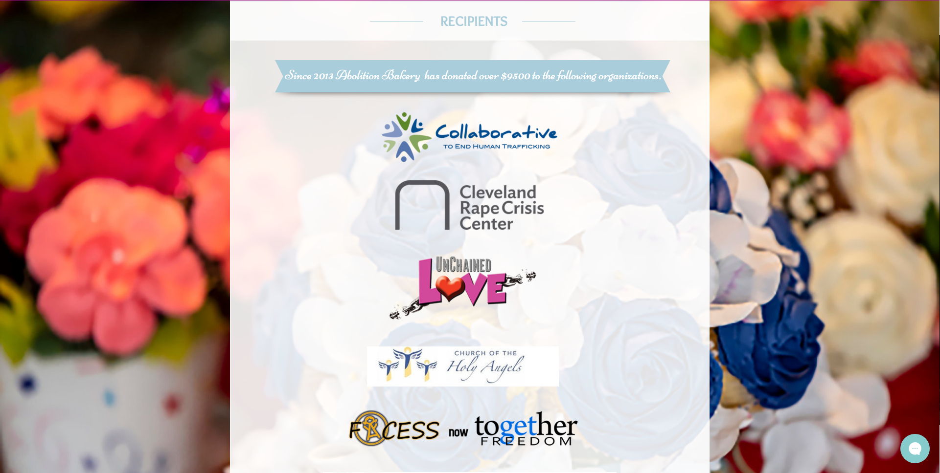 Recipients Page