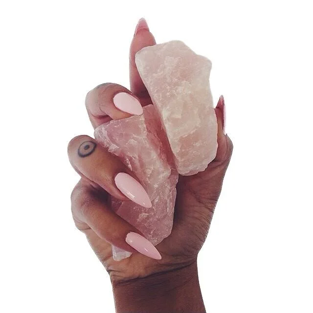 Release tension and stress, radiate warmth, love and positivity. This is your reminder to practice intentional self-care and healing. -Rose Quartz