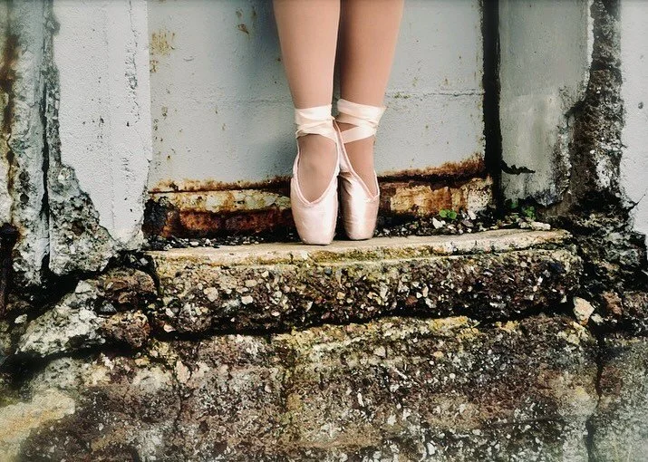 This still might be one of my favorite photos I&rsquo;ve ever taken or curated 📸 Pink Capizio satin, pure feminine strength &amp; the perfectly weathered, 125 year old Sutro ruins. #urbandecay #ballet 
.
.
.
. #tbt #ifthesewallscouldtalk #potd #edit